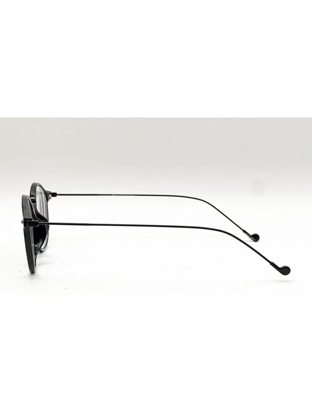 Ottoto Tulip 35-000493 Shiny Black Round Authentic Eyeglass Frames 52-17-149